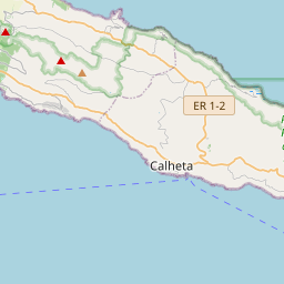 Locatie van Parque de Campismo da Calheta