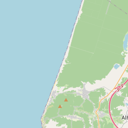 Locatie van Parque de Campismo de Quiaios