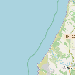 Locatie van Parque de Campismo do Serrão