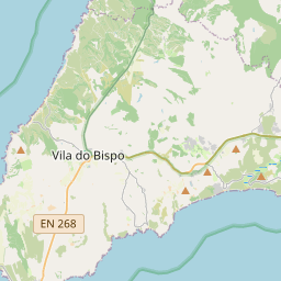 Locatie van Parque de Campismo de Sagres