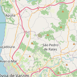 Locatie van Parque de Campismo Fão