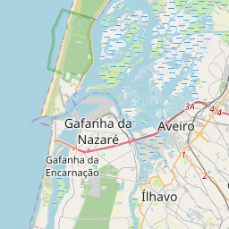 Locatie van Costa Nova