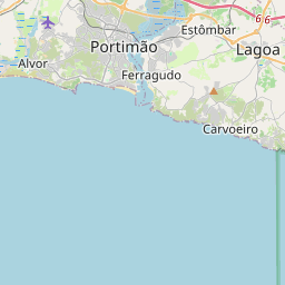 Locatie van Parque de Campismo Dourada Alvor