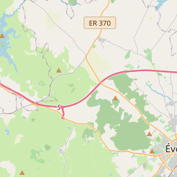 Locatie van Évora Camping