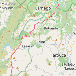 Locatie van Camping Lamego