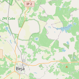 Locatie van Parque Municipal de Campismo de Beja