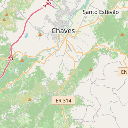 Locatie van Parque de Campismo Quinta do Rebentão