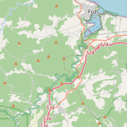 Locatie van A Gaivota Camping