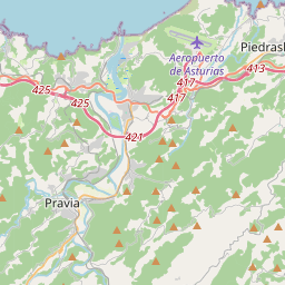 Locatie van WeCamp Cudillero
