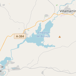 Locatie van Camping Lago de Arcos