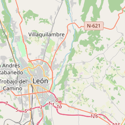 Locatie van Camping Ciudad de León