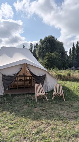 Plek bij Camping de Achtertuin