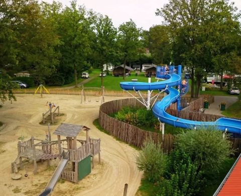 Plek bij Camping De Rammelbeek — Camping de Rammelbeek