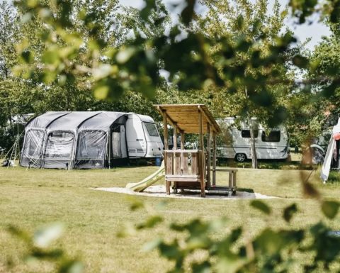 Plek bij Camping De Rammelbeek — Camping de Rammelbeek