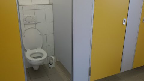 Plek bij Minicamping de Wolboom — Toilet