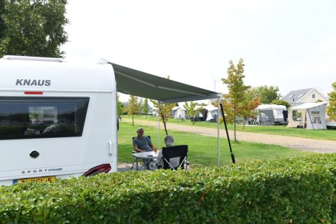 Plek bij Recreatiepark De Oude Maas
