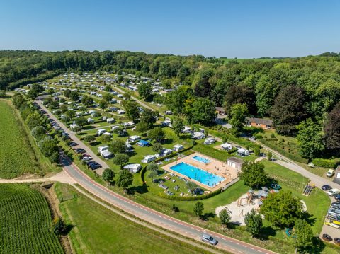 Plek bij Terrassencamping Osebos
