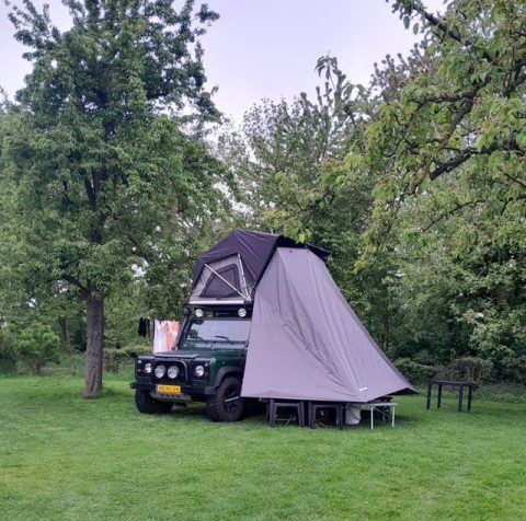 Plek bij Camping Catsop — Daktent