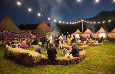 Plek bij Natuurcamping de Kemphaan