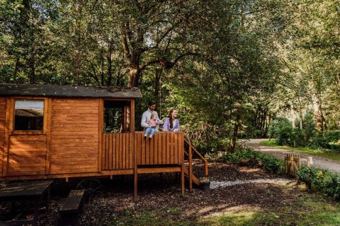 Plek bij Natuurcamping de Kemphaan