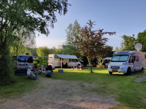 Plek bij Camping Taniaburg
